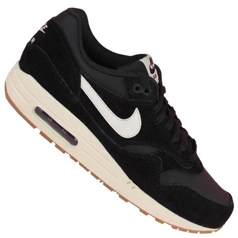 Schwarze Nike Air Max 1 Essential online 